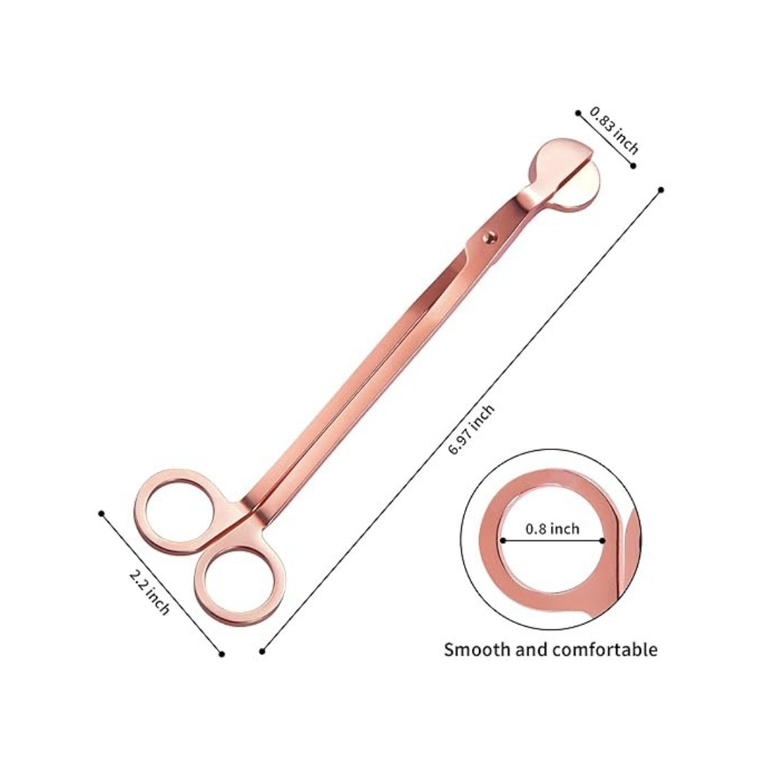 Rose Gold Candle Wick Trimmer