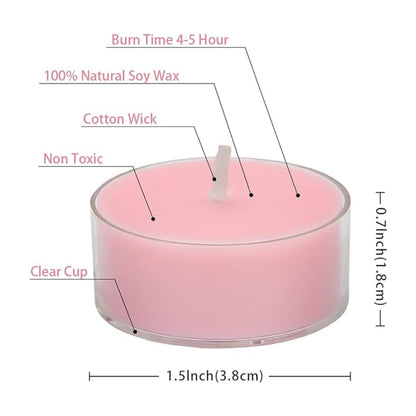 Pink Mystic Flicker Tealights