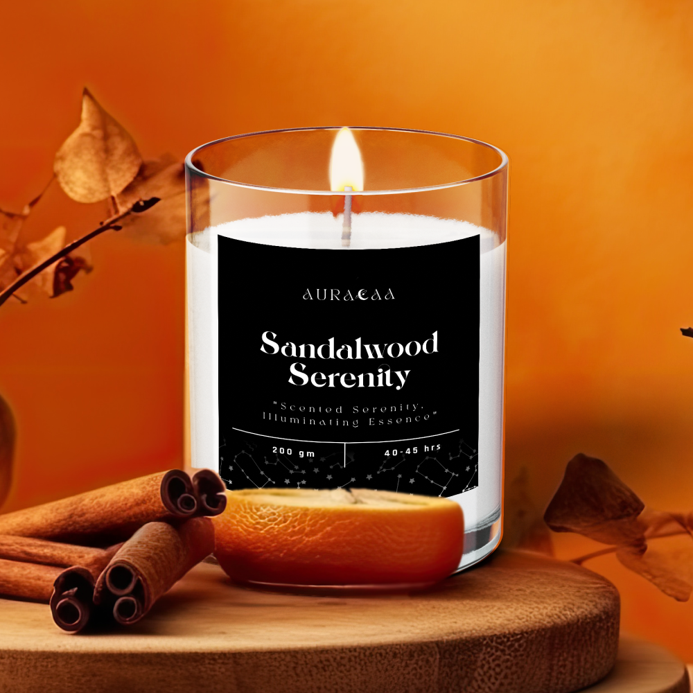 Sandalwood Serenity Signature Series Scented Jar Candle