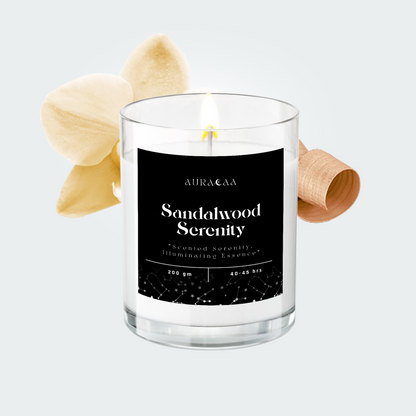 Sandalwood Serenity Signature Series Scented Jar Candle