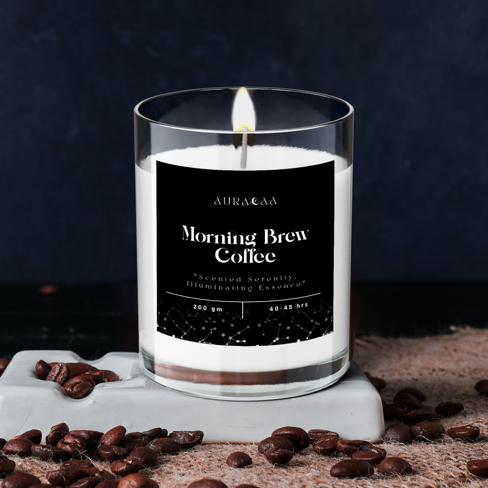 Morning Brew Coffee Signature Series Scented Jar Candle