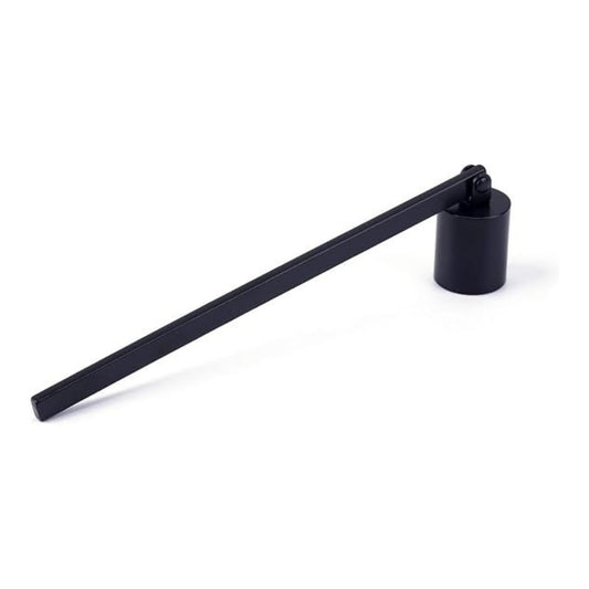 Black Round Stainless Steel Candle Snuffer