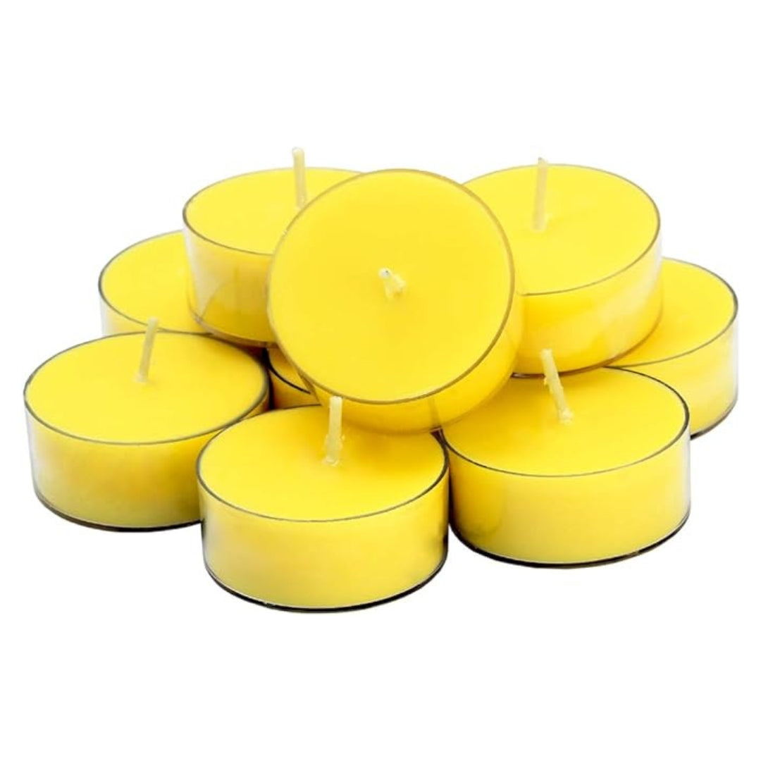 Lemon Yellow Mystic Flicker Tealights