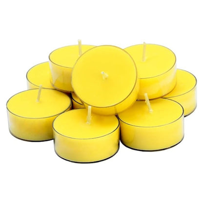 Lemon Yellow Mystic Flicker Tealights