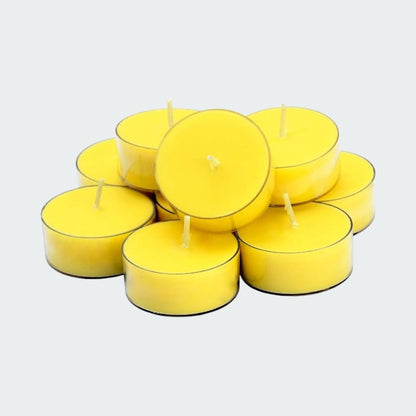 Lemon Yellow Mystic Flicker Tealights