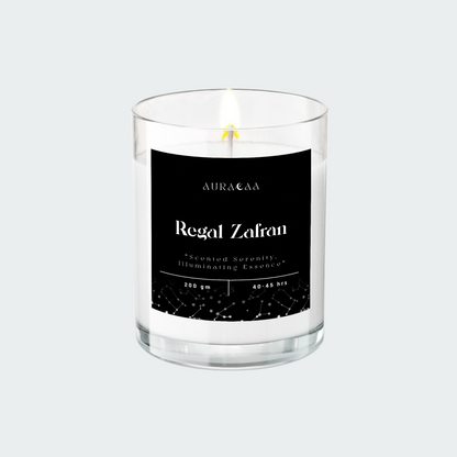 Regal Zafran Signature Series Scented Jar Candle