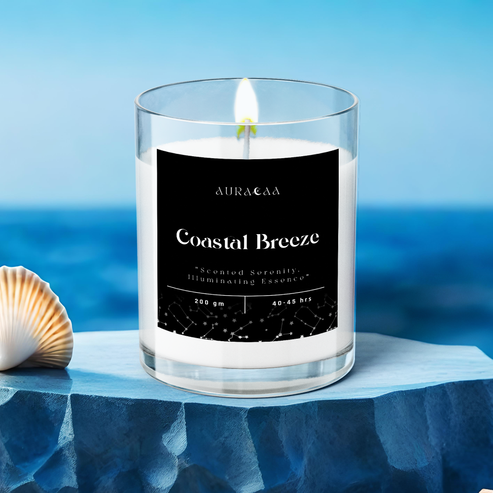 Coastal Breeze Signature Series Scented Jar Candle