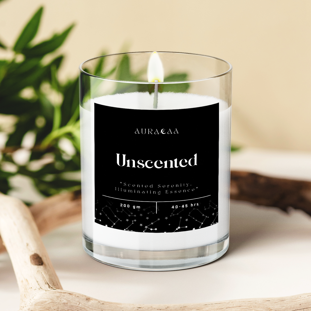 Unscented Signature Series Jar Candle