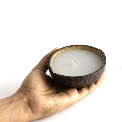 Coconut Shell Candle