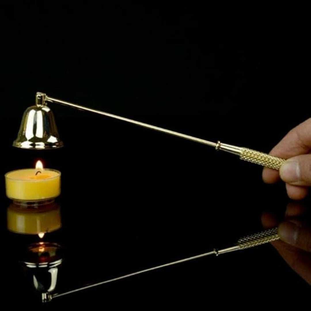 Gold Bell Stainless Steel Candle Snuffer