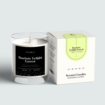 Mandarin Twilight Signature Series Scented Jar Candle