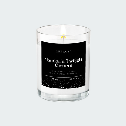 Mandarin Twilight Signature Series Scented Jar Candle