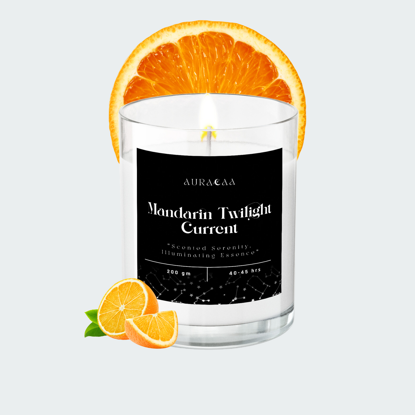 Mandarin Twilight Signature Series Scented Jar Candle