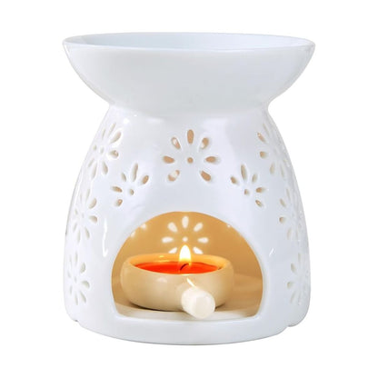 Set of 2 Serenity Ceramic Aroma Candle Diffuser