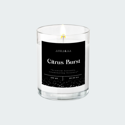 Citrus Burst Signature Series Scented Jar Candle