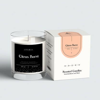 Citrus Burst Signature Series Scented Jar Candle