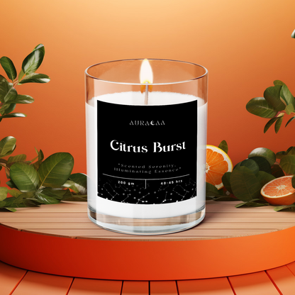 Citrus Burst Signature Series Scented Jar Candle