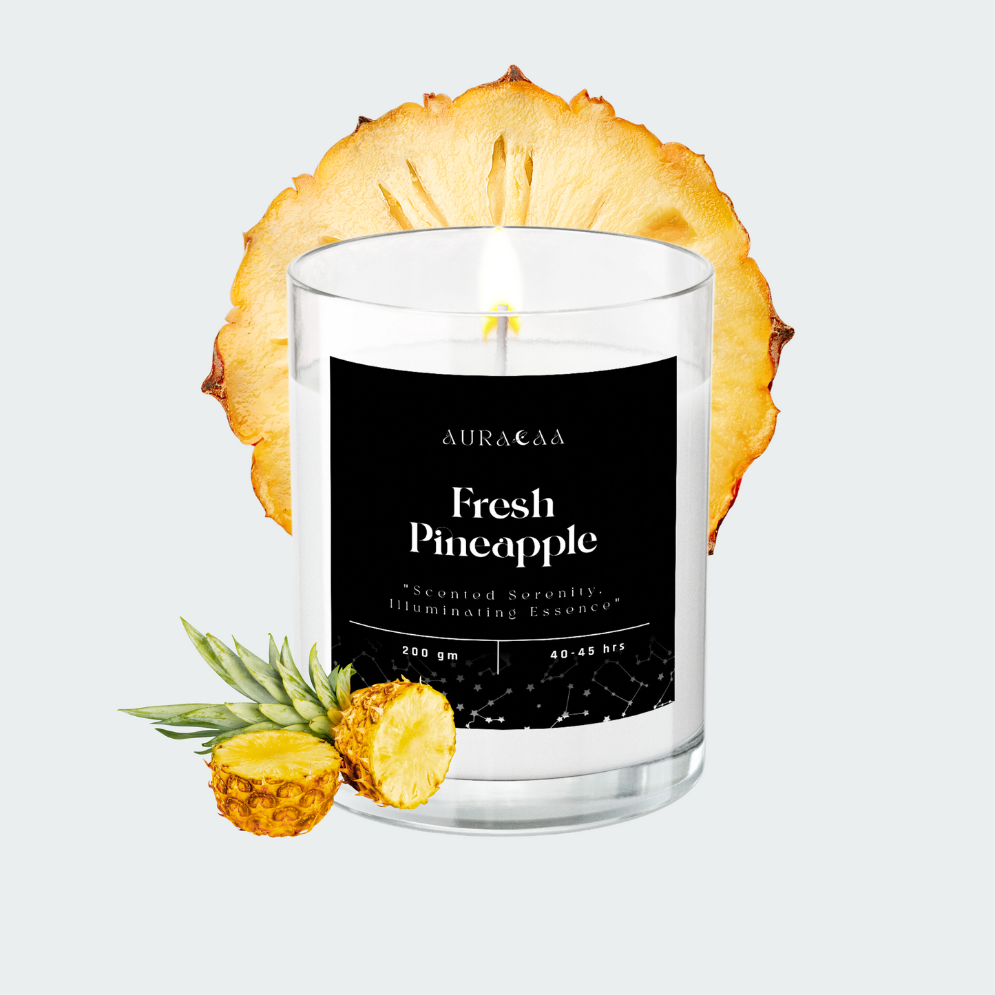 Fresh Pineapple Signature Series Scented Jar Candle