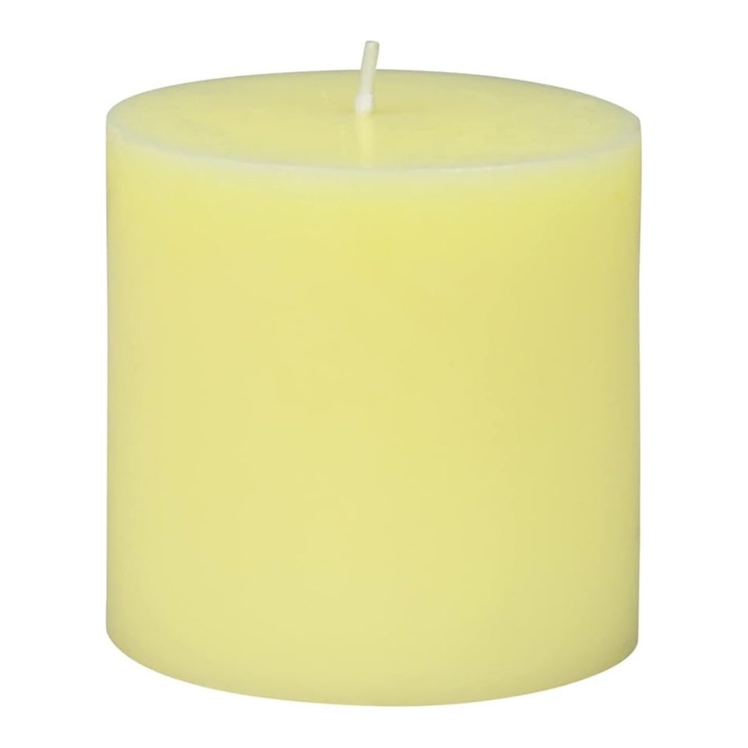 3X3 Inches Pillar Candle Ivory