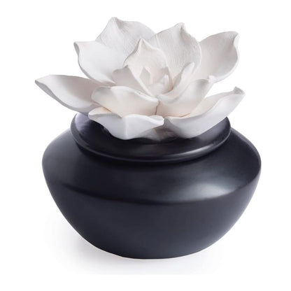 White & Black Porcelain Passive Candle Diffuser