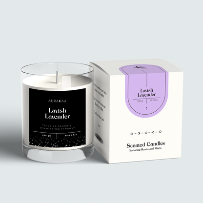 Lavish Lavender Signature Series Scented Jar Candle