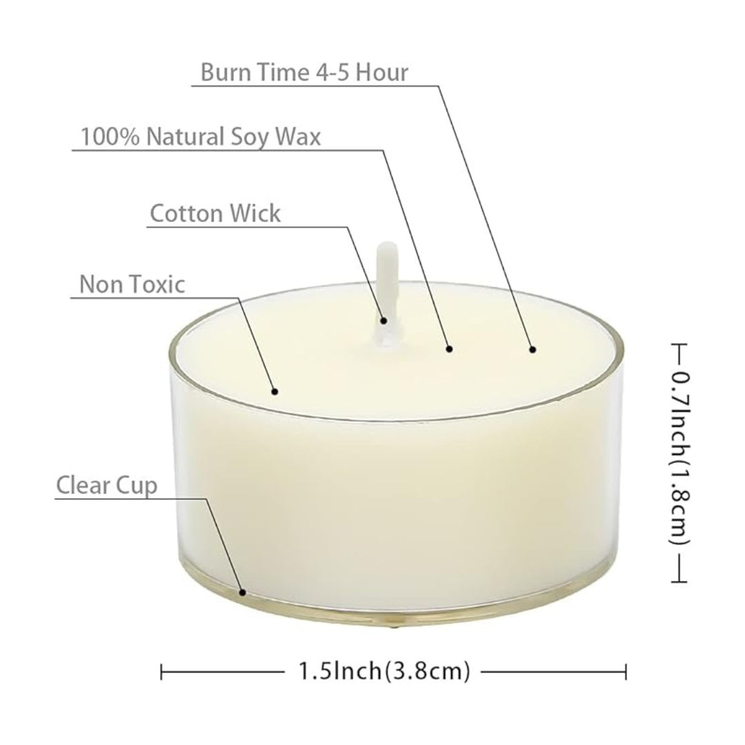 Ivory Mystic Flicker Tealights