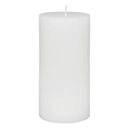 3X6 Inches Cylinder Pillar Candle White