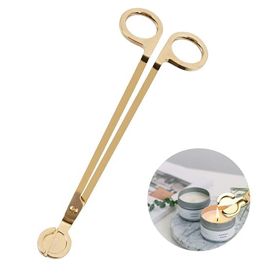 Gold Candle Wick Trimmer