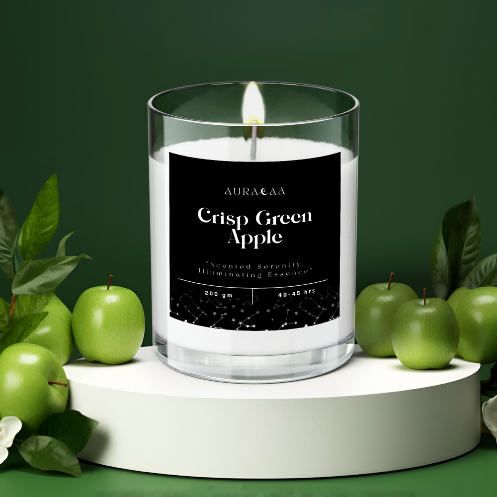 Crisp Green Apple Signature Series Scented Jar Candle