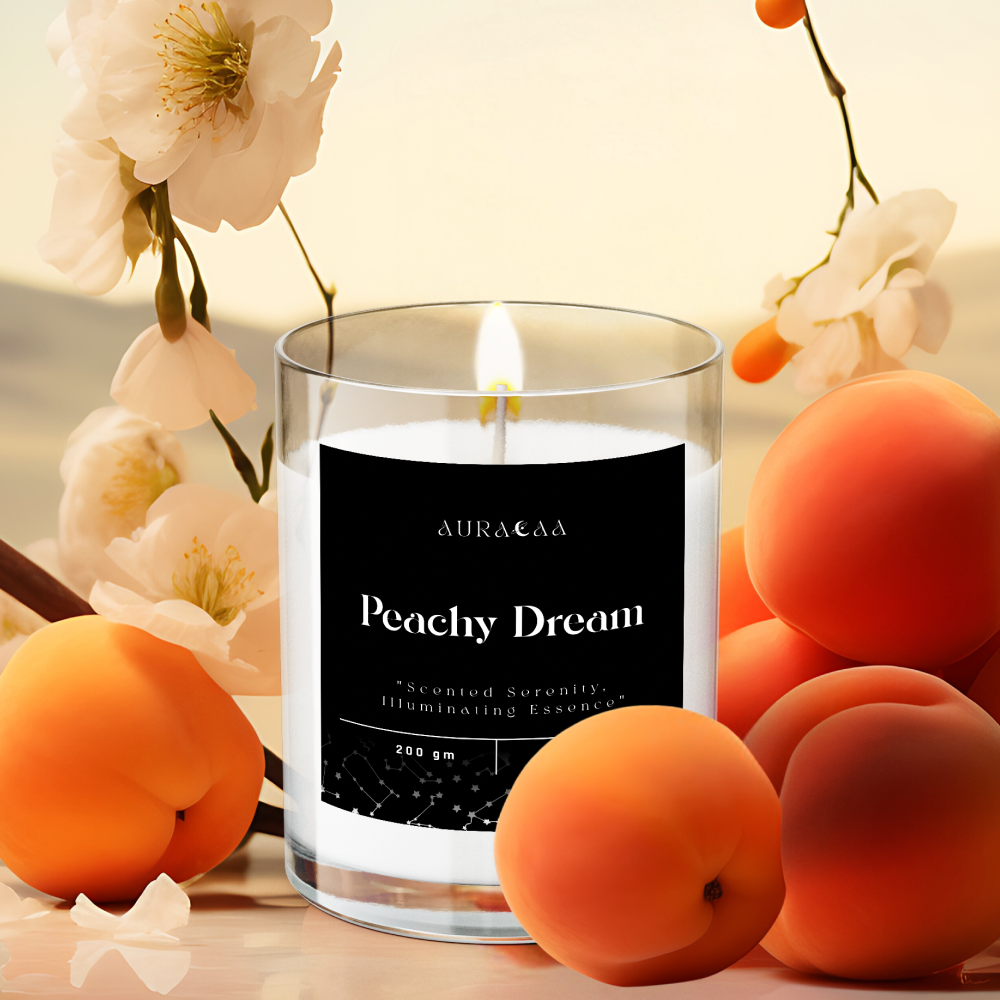 Peachy Dream Signature Series Scented Jar Candle