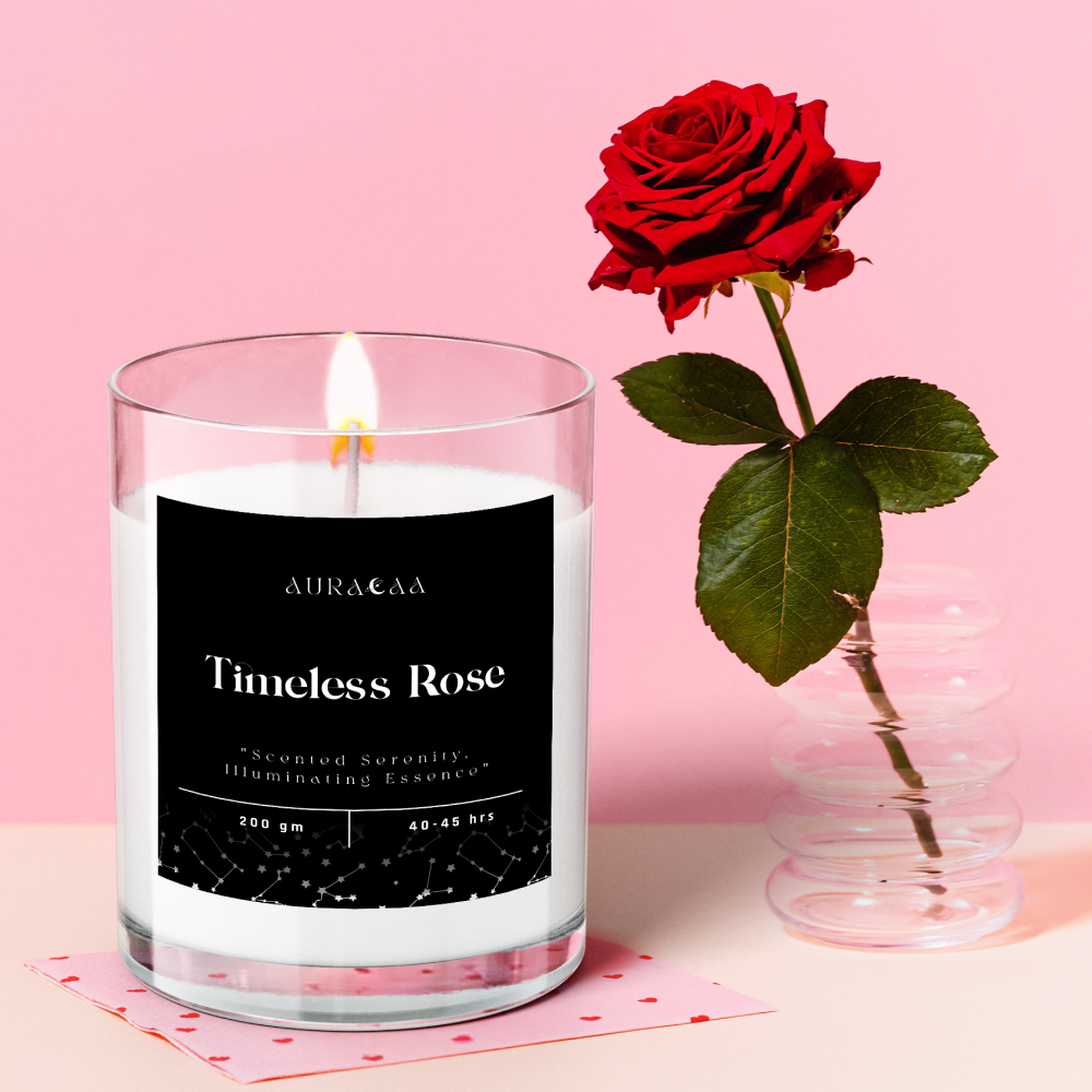 Timeless Rose Signature Series Scented Jar Candle