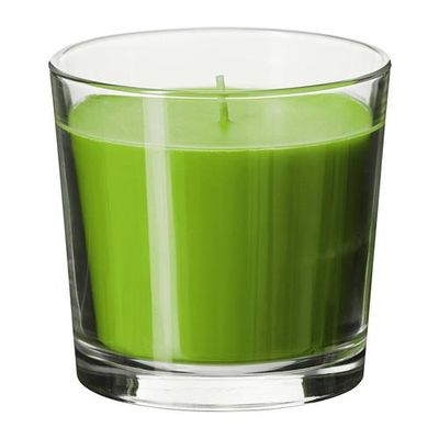 Green Mini Glass Candle 50gm